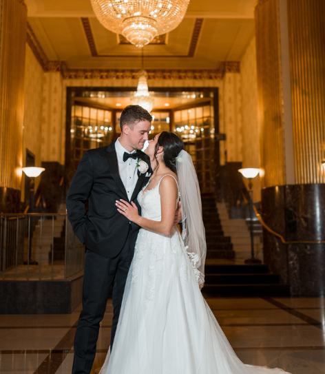 Bride & Groom Dancing